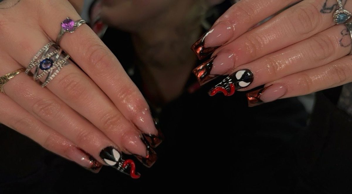 Work by Hevin Casstro at AA'S Salon in Pahrump, Nevada