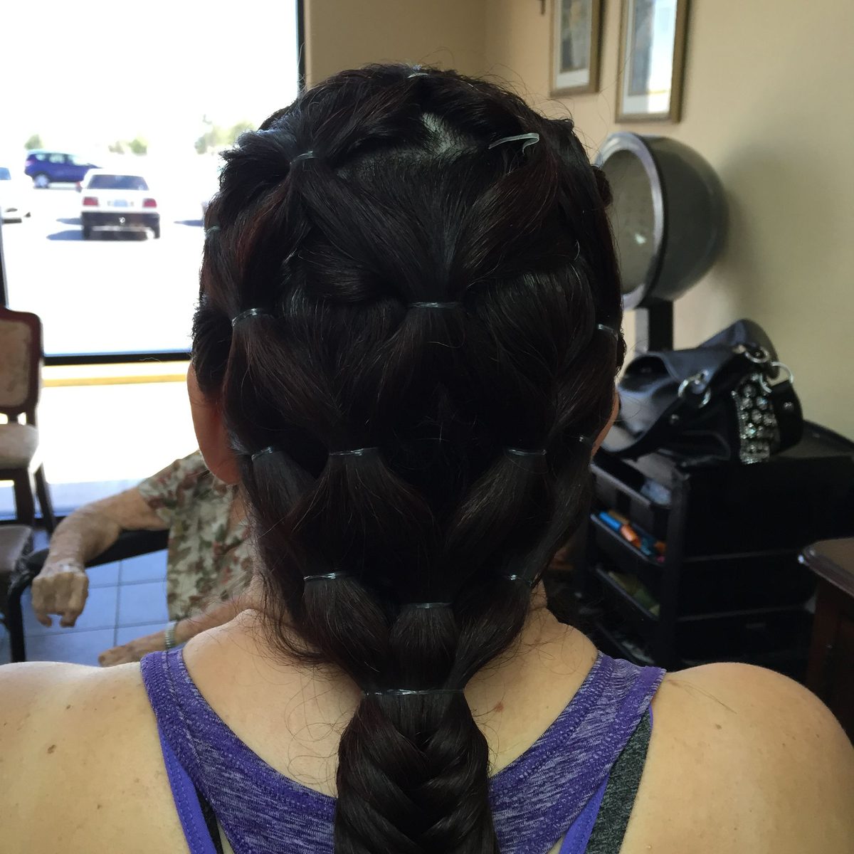 Work by Toni Lynne Waffle at AA'S Salon in Pahrump, Nevada