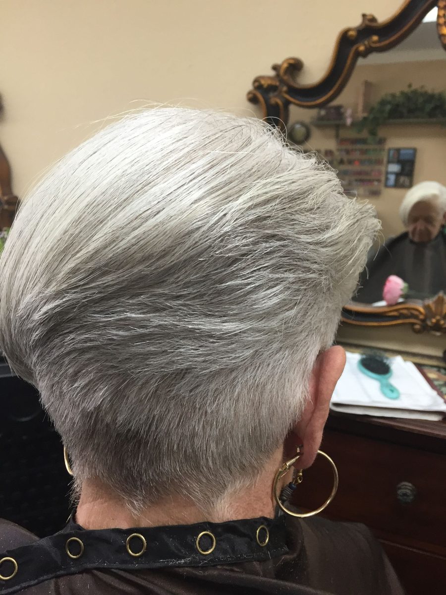 Work by Toni Lynne Waffle at AA'S Salon in Pahrump, Nevada