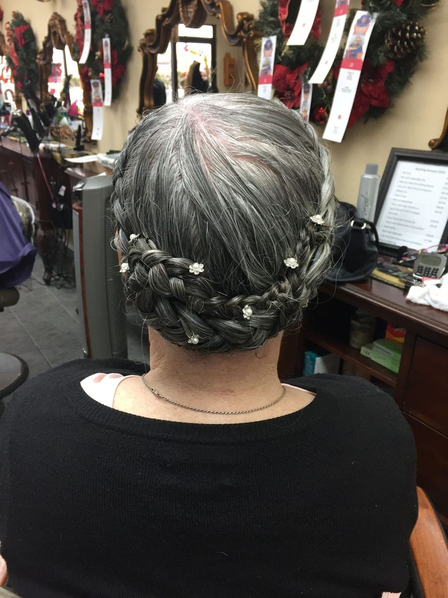 Work by Toni Lynne Waffle at AA'S Salon in Pahrump, Nevada