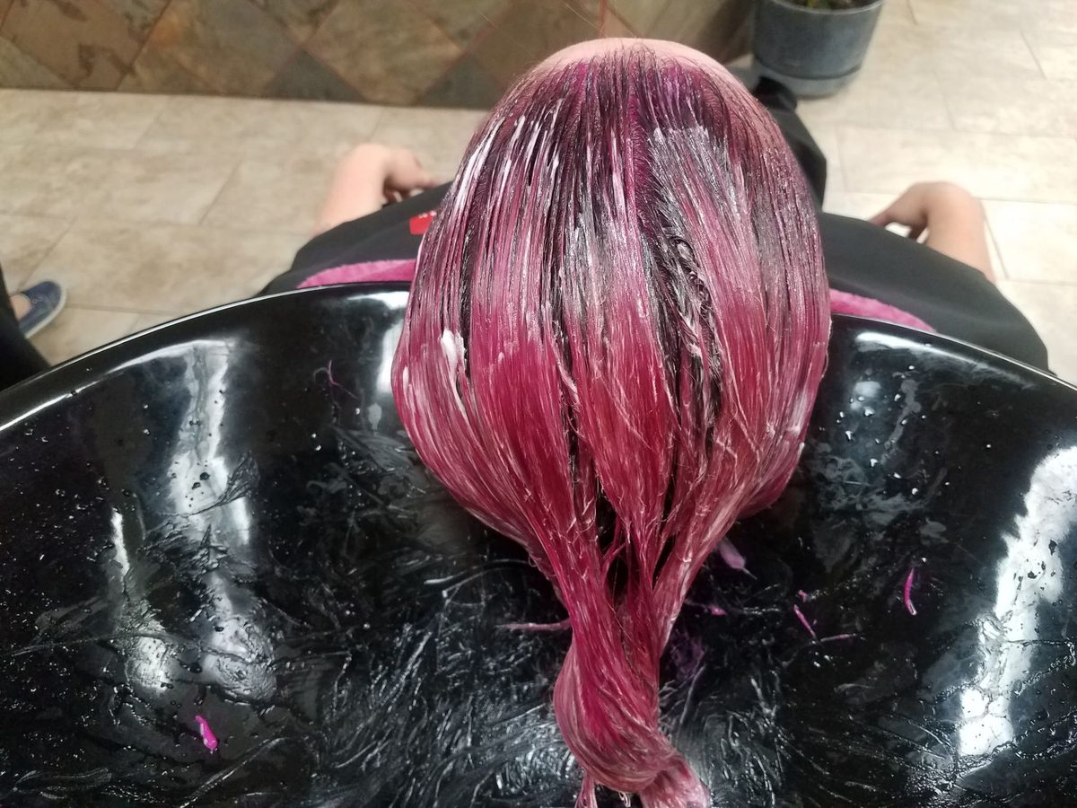 Work by Angelique at AA'S Salon in Pahrump, Nevada