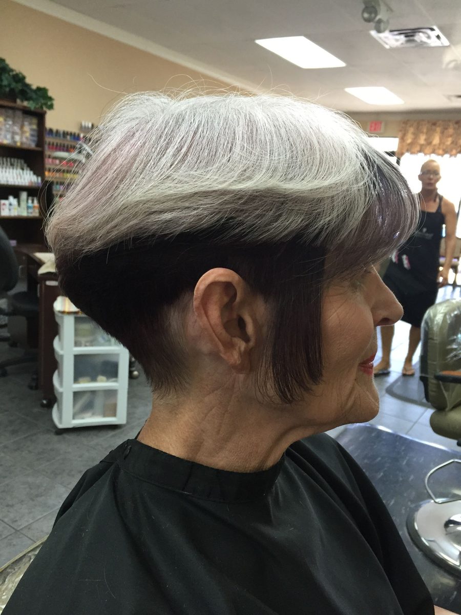 Work by Toni Lynne Waffle at AA'S Salon in Pahrump, Nevada