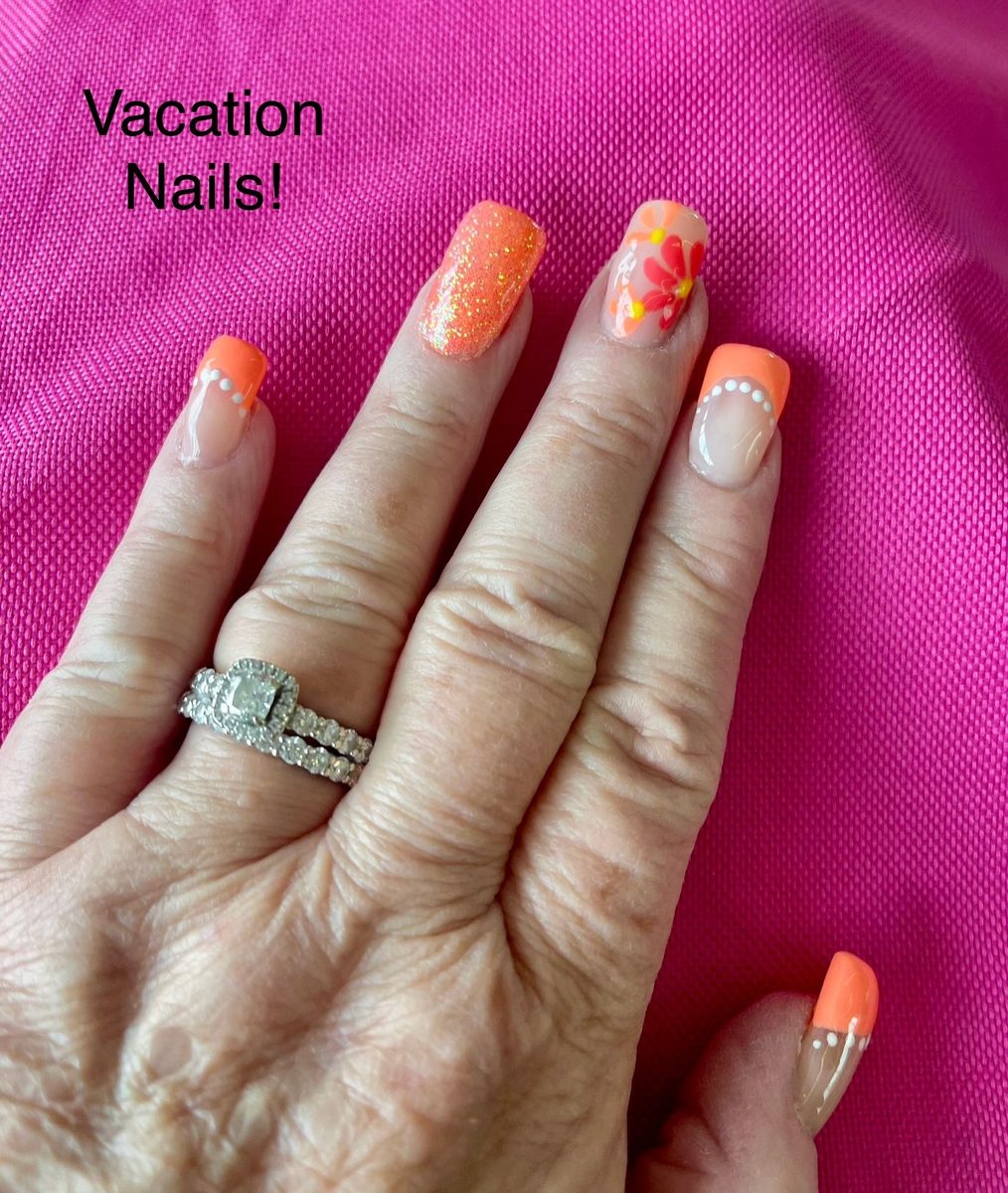 Work by Shelley Acosta at AA'S Salon in Pahrump, Nevada