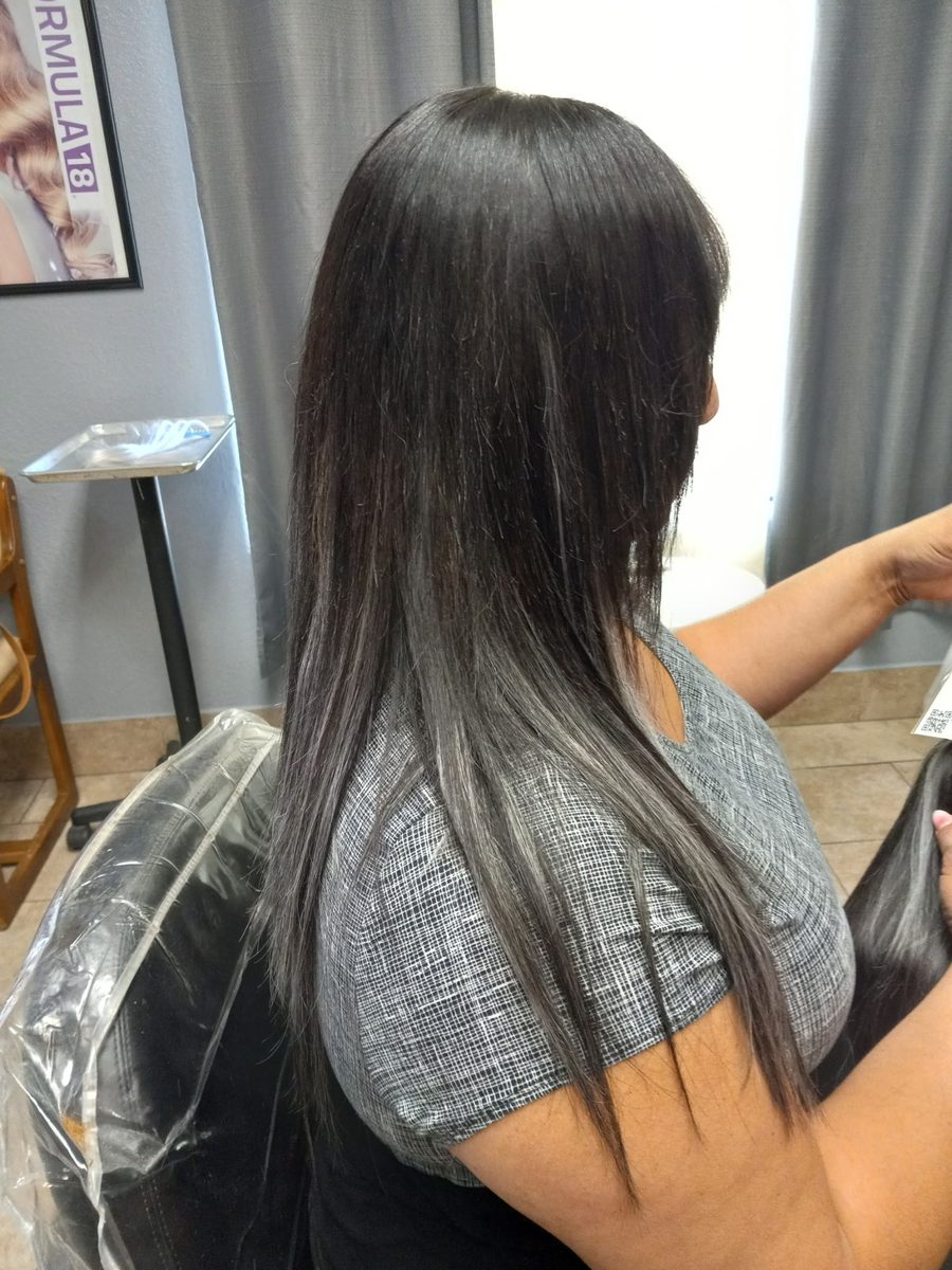 Work by Deanna Parker at AA'S Salon in Pahrump, Nevada