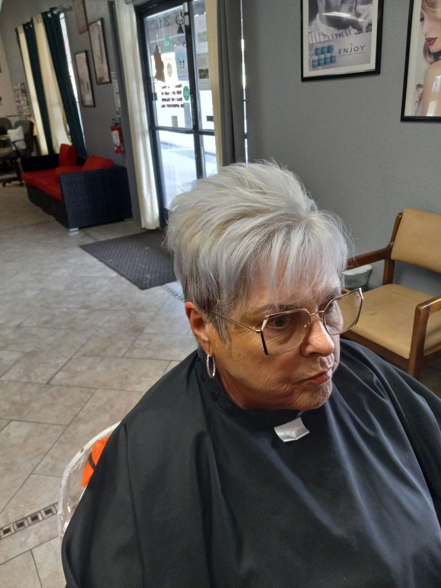 Work by Deanna Parker at AA'S Salon in Pahrump, Nevada