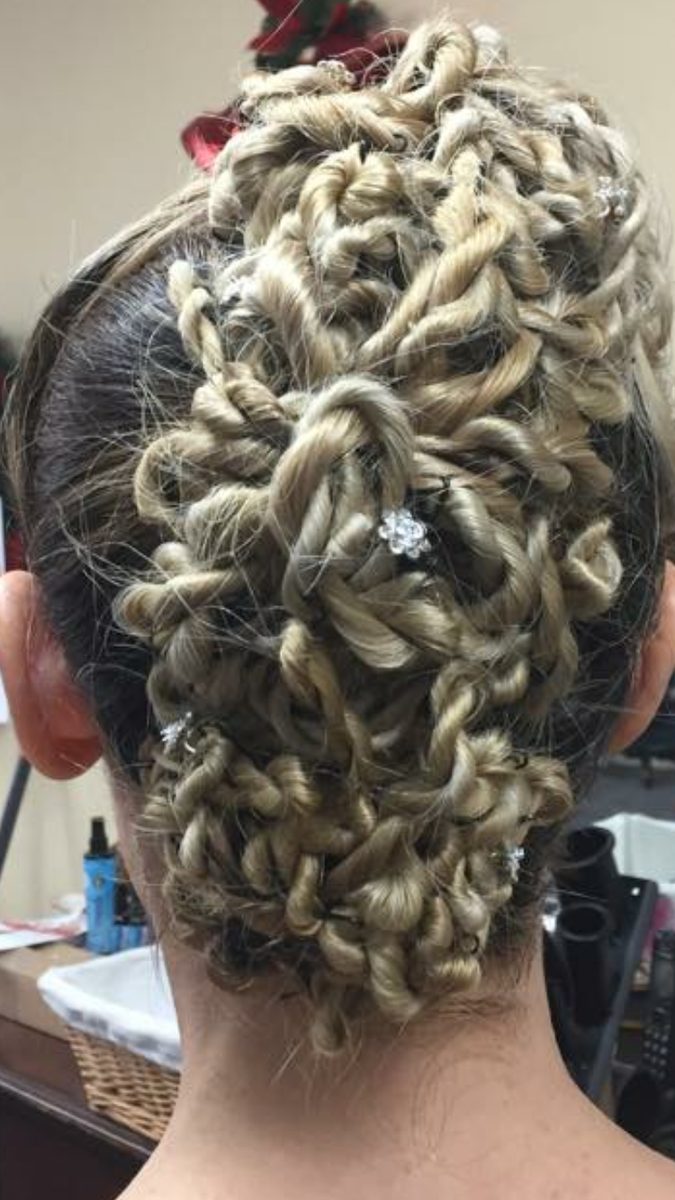 Work by Toni Lynne Waffle at AA'S Salon in Pahrump, Nevada