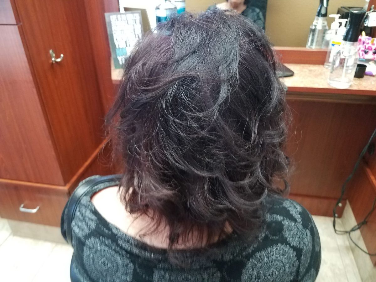 Work by Angelique at AA'S Salon in Pahrump, Nevada